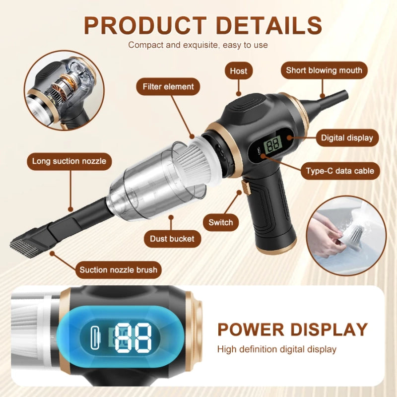 MiniClean Pro — Cordless Vacuum Cleaner